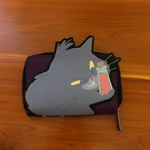 Loungefly Purple Cat Potion Zip Wallet